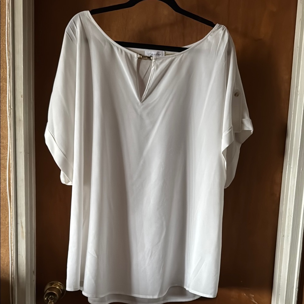 Elegant White Women's Top